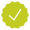 Approval seal icon for New Energy Tech approved seller
